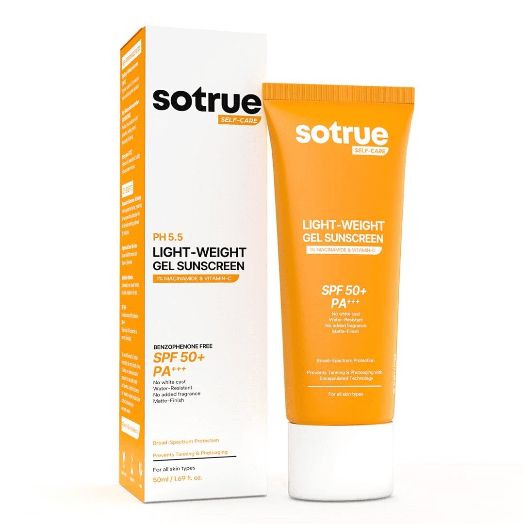 Lightweight Gel Sunscreen SPF 50+ PA+++ for Face 50ml